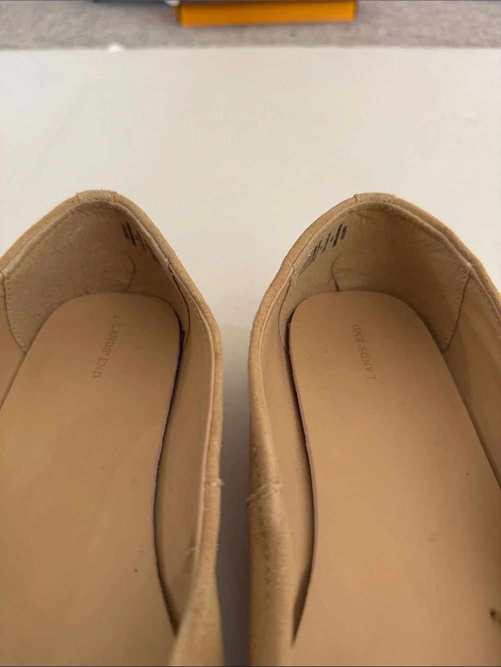Lands End soft tan